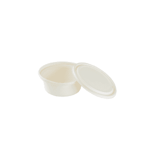 400ml bagasse round bowl