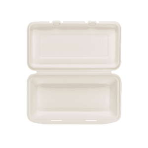 1200ml bagasse clamshell box